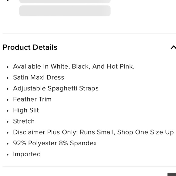 Fashion Nova -Evening Soirée Satin Maxi Dress -White - Picture 4 of 4